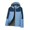 thumbnail image 2 of Men's Jackets With Multiple Pockets Zipper Hoodid Sports Coat Thin Outdoor Mountaineering Riding Windproof Work Coat Jackets Hooded, 2 of 9