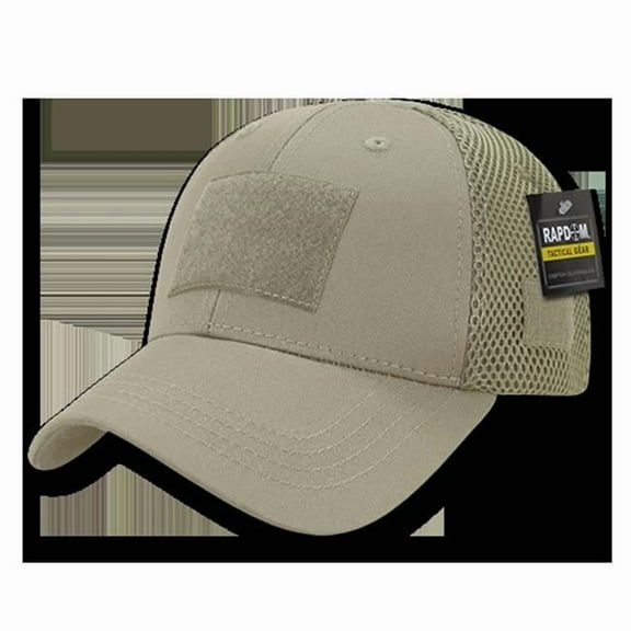Low Crown Mesh Tactical Caps, Khaki