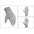 thumbnail image 2 of Men Women Outdoor Sun UV Protection Sports Driving Riding Touchscreen Gloves, 2 of 8