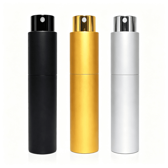 ACDANC Travel Perfume Bottle Refillable 10Ml 3-Pack Twist Up Cologne Atomizer 10Ml 3-Pack Perfume Travel Bottle