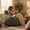 Green, variant on Peispie Giant Bean Bag Chair for Adults, Corduroy Bean Bag Sofa Couch with Armrests, Comfy Accent Chair Lazy Lounge Chair with Filler Included for Living Room Bedroom, Dark Grey