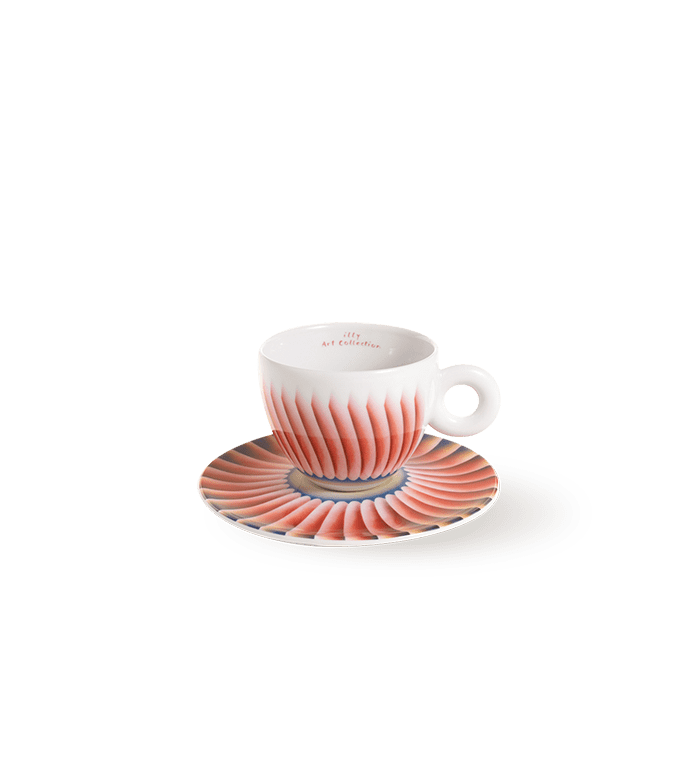 Judy Chicago illy Art Collection - Set of 2 Cappuccino Cups and
