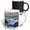 Multicolor, variant on 3drose, Usa, Oregon, Cape Perpetua and Thors Well at Sunset., 11oz Two-tone Black Mug