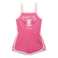 thumbnail image 2 of Peppa Pig Toddler Girls Sleeveless Graphic Romper, Sizes 12M-5T, 2 of 7