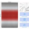 thumbnail image 5 of Red Gray Ombre Microfiber Kitchen Towel, Modern Gradient Abstract Art Soft Absorbent Dish Towels, Quick Drying Washable Dishcloths for Kitchen Cleaning, Drying Dishes, 18x28 Inches, 5 of 9