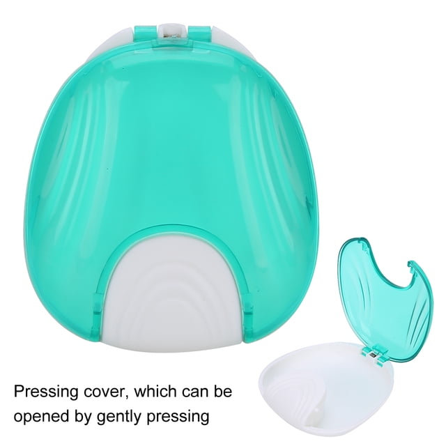 Retainer Orthodontic Retainer Case Portable Adult Waterproof Denture Box Storage Container