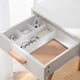 thumbnail image 3 of Bandeja organizadora de cajones, caja de almacenamiento, 10 unidades, Poeland Frosted, 3 of 7