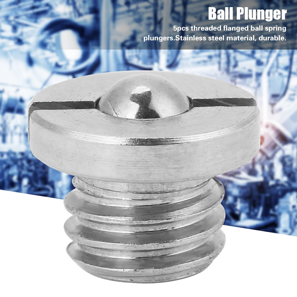 LAFGUR Spring Plunger, 5 Pcs/Set Ball Plunger, Fastener Accessories For