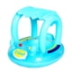thumbnail image 1 of Círculo inflable portátil para bebés, flotador para niños, círculo de natación con sombrilla, 1 of 8