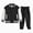 A258-Black, variant on 7-8 Years Toddler Kids Baby Girls T-Shirt Set Print Long Sleeve Tops Long Pants 2 Piece Set Cute Leisure Fall Winter Outfits Set A258-Green