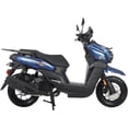 thumbnail image 4 of X-Pro Brand New 150cc Gas Moped Motorcycle, 12" Aluminum Wheels Electric/Kick Start, 4 of 5
