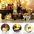 thumbnail image 5 of NEW Resin House Great For Christmas Decor Handcrafted Miniature Landscape Ornament Trending Resin House Ornament Gift, 5 of 5