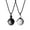 Couple, variant on COAI Yin Yang Obsidian Howlite Stone Couples Pendant Necklaces