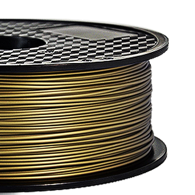 Bronze Color PLA 3D Printer Filament 1.75mm 1KG 3D Printing Materials Supplies