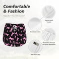 thumbnail image 4 of Balery Breast Cancer Awareness Pattern Women's Running Shorts with Liner 2 Pockets Elastic Workout Athletic Gym Yoga Shorts-X-Large, 4 of 7