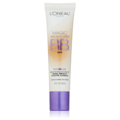 L'Oreal Paris Magic Skin Beautifier BB Cream, Deep, 1.0 Ounces