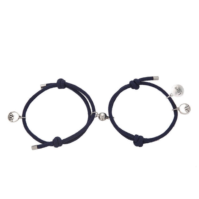 Pulseras para mujer, regalos para mujer, pulsera de succión magnética de aleación solemne, regalos para amantes, pulsera para mujer