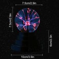 thumbnail image 4 of Magical Plasma Ball Touch Sensitive Plasma Lamp Magical Plasma Ball Touch Sensitive Plasma Lamp Light Nebula Sphere Globe Novelty Toy, 4 of 8