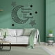 thumbnail image 2 of Calcomanías de pared de Ramadán, espejo acrílico de media luna de Ramadán, pegatina de media luna de Ramadán D, calcomanía de pared autoadhesiva, claridad notable, 2 of 9