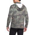 thumbnail image 4 of Qgtaibl Mens Camo Sun Hoodies with Face Mask UPF 50+ Hiking Shirts Hooded Long Sleeve S UV Protection Tops for Fishing Camping Travel (001 Camouflage), 4 of 9