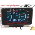 thumbnail image 5 of 3 In 1 Car LCD Digital Gauge Voltmeter Oil Pressure Water Temp Meter M10 1/8 NPT, 5 of 5