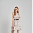 thumbnail image 2 of Women's Elegant Pearl Rhinestone Buckle Skinny Leather Adjustable Belt for Jeans Dresses Pants, 2 of 7
