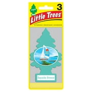 Little Trees Air Fresheners Bayside Breeze Fragrance, 3 Pack