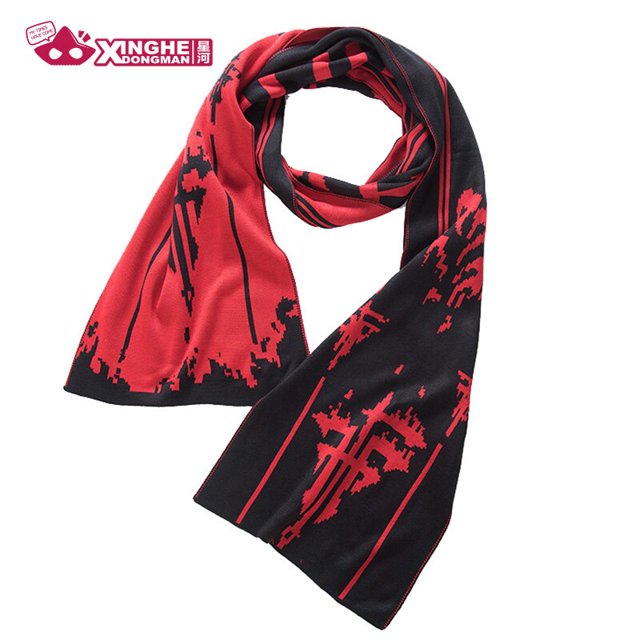 Milky Way-bufanda de Anime FFF para chica, pañuelo de punto de 190CM, para Cosplay, Invierno Fivean unisex
