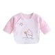 thumbnail image 2 of A principios de otoño, el bebé se acurrucó en la espalda, la camisa y la ropa de monje, ropa para recién nacidos de 0 a 3 meses con ropa interior, ropa cálida hasta la mitad de la espalda., 2 of 5