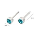 thumbnail image 2 of Self Ear Piercing Tool White Self Piercing Kit Disposable Ear Piercer with Ear Studs, 2 of 7