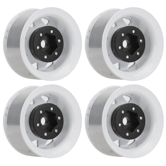 BUJE de Rueda rc Beadlock, 4 piezas de 1,55 Pulgadas Buje de Llanta de Rueda rc BUJE de Llanta de Rueda rc Beadlock Buje de Rueda de Coche rc Bujes de Rueda universales rc para