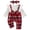 Wine, variant on Pandaie Infant Baby Girls Plaid Suspender Romper Set Ruffle Long Sleeve Ribbed Bodysuit Bow Headband Holiday Photo Shoot Daily Casual Outfits Green,6-12 Months