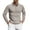 Gray, variant on Aayomet Mens Long Sleeve Polo Shirts T Shirt Button Turn Down Collar Long Sleeve Tops T Shirt (Coffee, M)