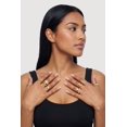 thumbnail image 2 of Women's Trendy Assorted Cubic Zirconia Metallic Rings Set of 15, 2 of 2