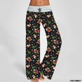 thumbnail image 1 of RWJDXD Pantalon de Plage Ample et Confortable pour Femmes, Imprimé Floral, Grand, Mode Été, 1 of 7