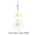 thumbnail image 3 of Campanas De Viento Crystal Light Catcher Circular Star Prismas de metal Colgante para regalos familiares (B) Ndcxsfigh Libre de BPA, 3 of 9