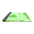 thumbnail image 2 of Ahgly Company Indoor Round Abstract Green Modern Area Rugs, 7' Round, 2 of 4