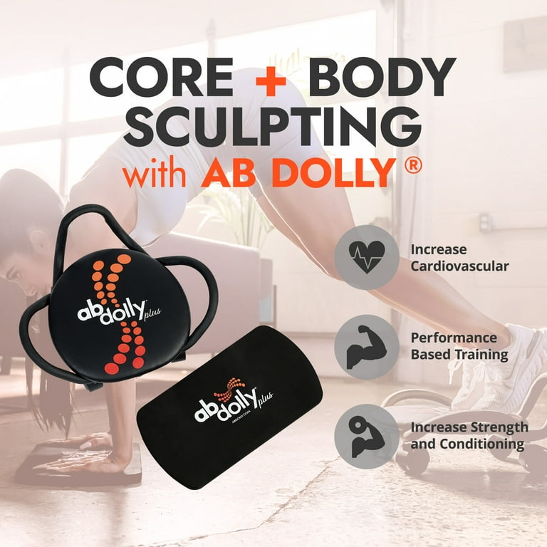 AB Dolly Plus Home Core Training Fitness Abs Exercise Workout Equipment