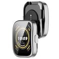 thumbnail image 4 of Flmtop 1PC Watch Screen Protector with Tempered Glass Screen Protector Full Protection Smartwatch Cases High Clarity Watch Protective Cover Compatible with Amazfit Bip 5, 4 of 10