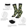 thumbnail image 3 of Honeii Camouflage Dinosaur Print Children's Colorful Socks,Unisex Kids and Toddlers' Cushioned Sock,Kids Athletic Crew Socks,for Everyday Wear and Sports, 3 of 5