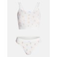 thumbnail image 5 of No Boundaries Seamless Cami Bra and Thong Panties Set, 2 Piece, Women's XS-XXXL, 5 of 5