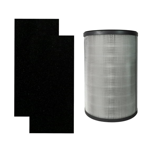 Hunter Fan Company  H-HF980-VP Replacement Filter Value Pack with HEPA EcoSilver Pre-Filter for HP980 Air Purifier Series, 3 Piece Set, White