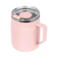 thumbnail image 1 of Taza con doble pared y tapa giratoria rosa 11.6 x 11.8 x 9.2, 1 of 2