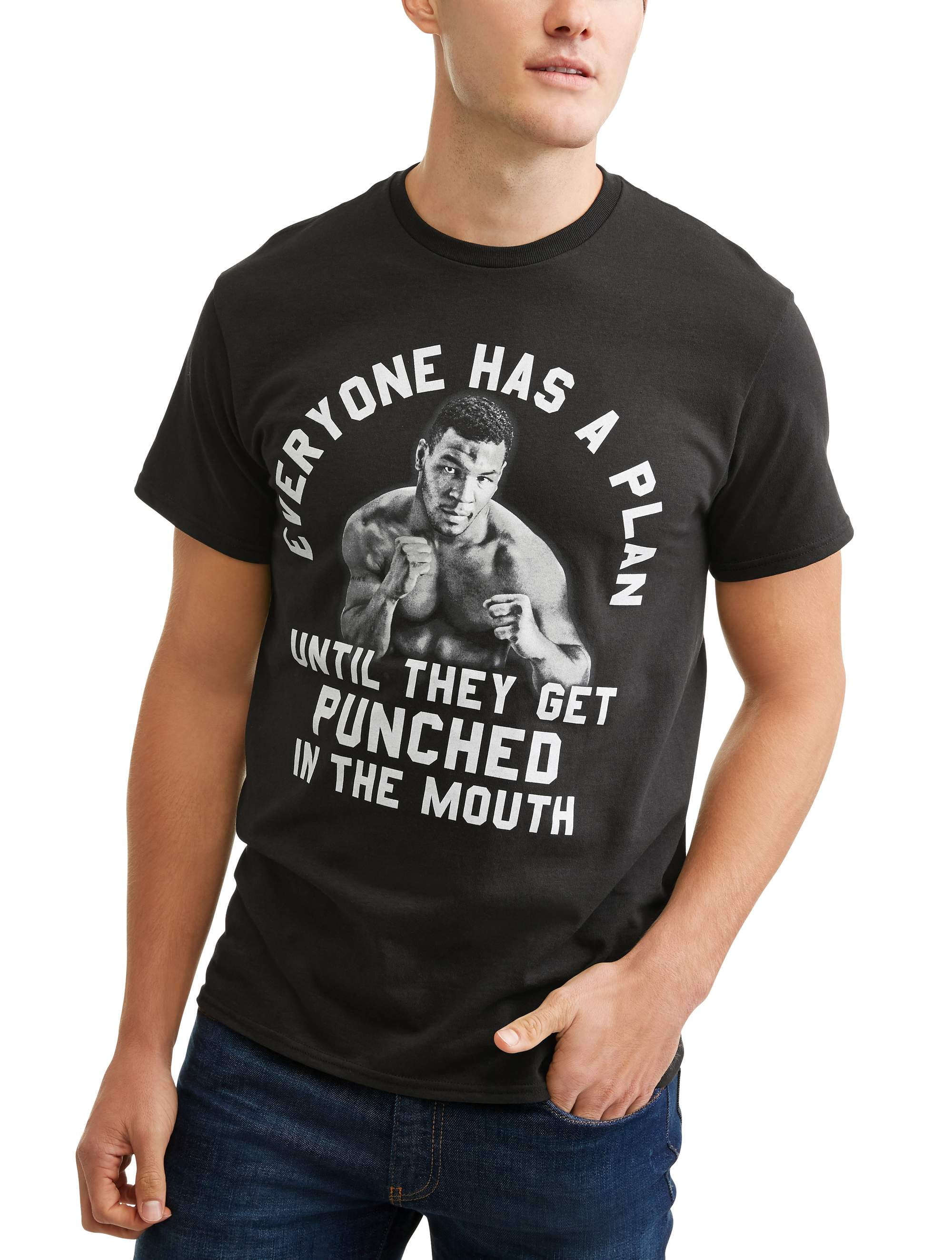 Men S Everyone Has A Plan Graphic Tee Walmart Com Men S Everyone Has A Plan Graphic Tee Walmart Com