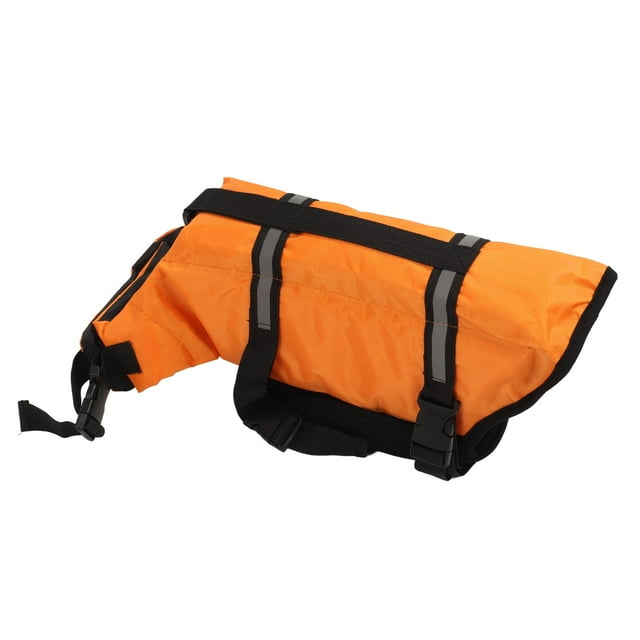 Adjustable Dog Life Jacket with High Buoyancy, Quick Release Design, Vibrant Colors and Carrying Handle Keep Your Dog Safe in the Water!