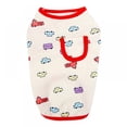 thumbnail image 1 of Pet Dog Vest Shirt, Cute Cartoon Print Summer Breathable Vest Costume, 1 of 5