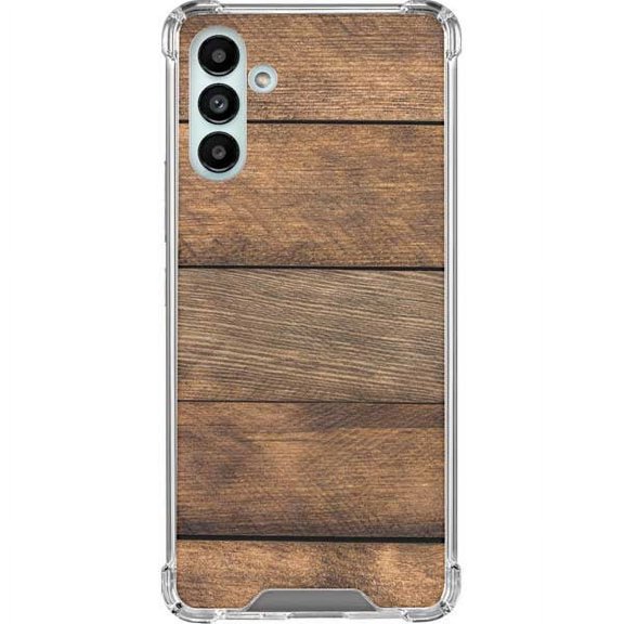 Skinit Wood Early American Wood Planks Galaxy A13 5G Clear Case