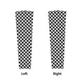 thumbnail image 2 of Black And White Checkered Compression Sports Arm Sleeve Baseball Football Basketball For Men And Women, 2 of 6