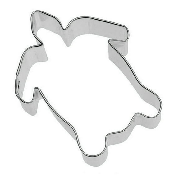 Sea Turtle Cookie Cutter 3.75 inches N1036 - The Cookie Cutter Shop - Tin Plated Steel Cookie Cutter
