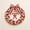 Red, variant on LEVEO DIY Christmas Pearl Wreath Kit , Handmade Beaded Holiday Door Decoration,Hanging Wreath for Front Door Home and Mantel Decoration,Beginner Friendly,For Adults, Handcrafted Design(Red)
